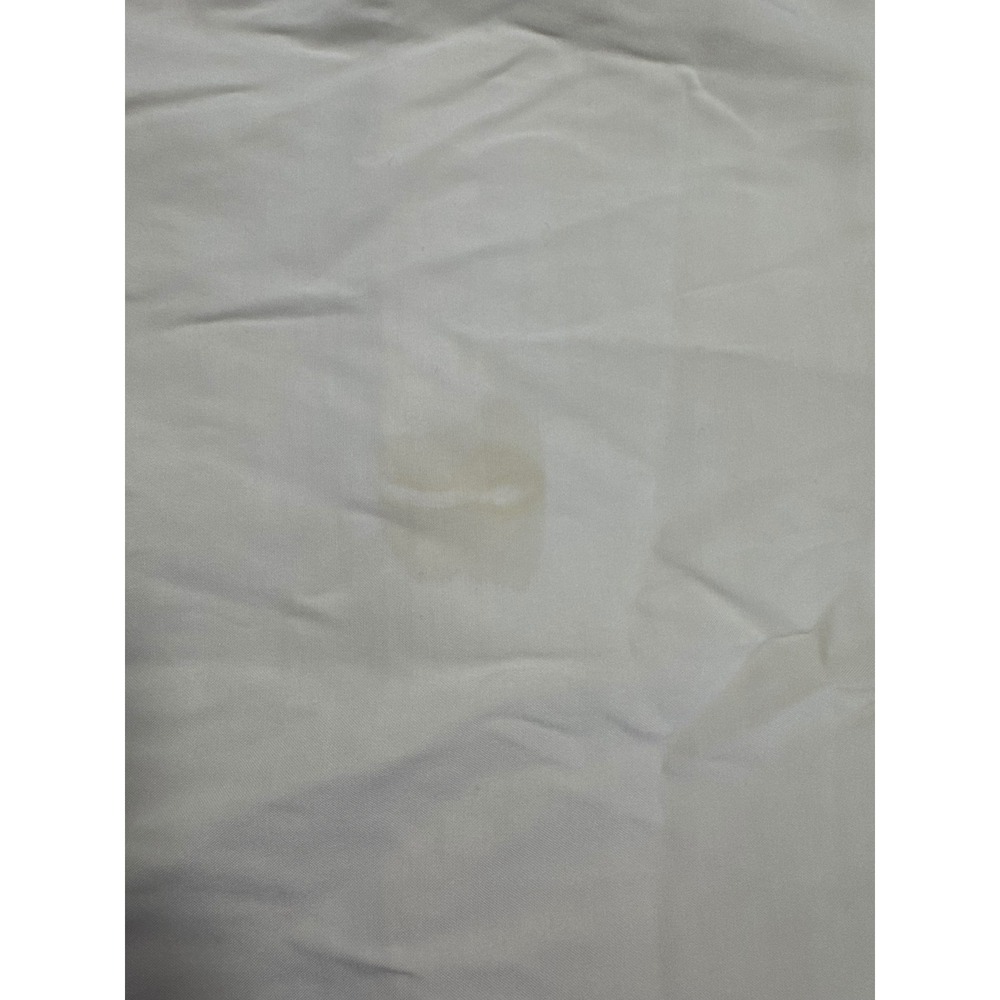 Savile Row Mens Button Up Shirt Size 16 Champagne Easy Care Comfort Office Work - Picture 11 of 11